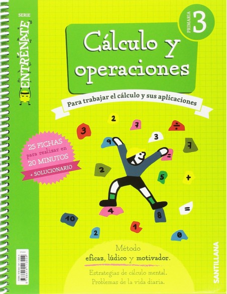 CUADERNO DE CALCULO 3ºPRIMARIA ENTRENATE